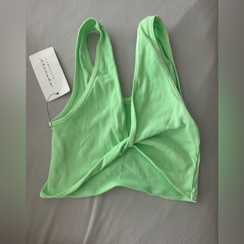 Green American Threads Tank